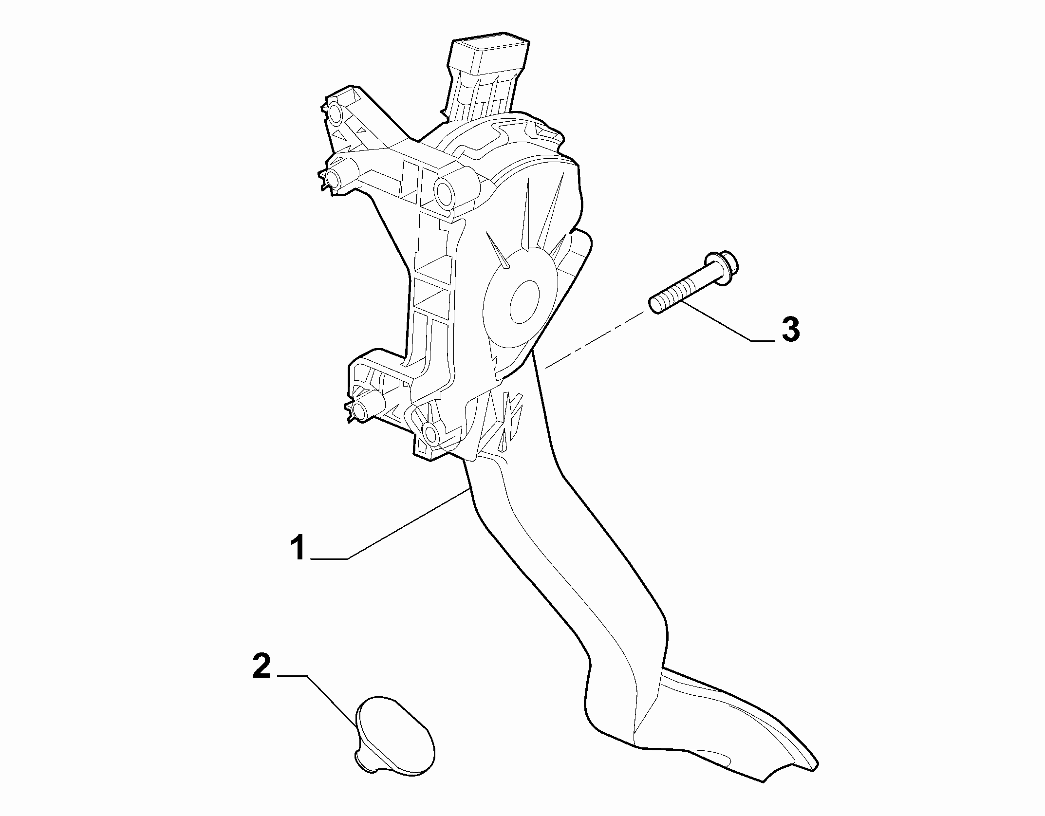 10222-010 ACCELERATOR PEDAL COMMAND