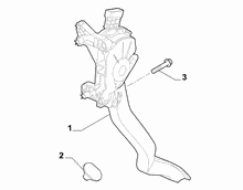 10222-010 ACCELERATOR PEDAL COMMAND