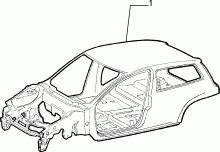 70001/00 СВАРНОЙ КУЗОВ