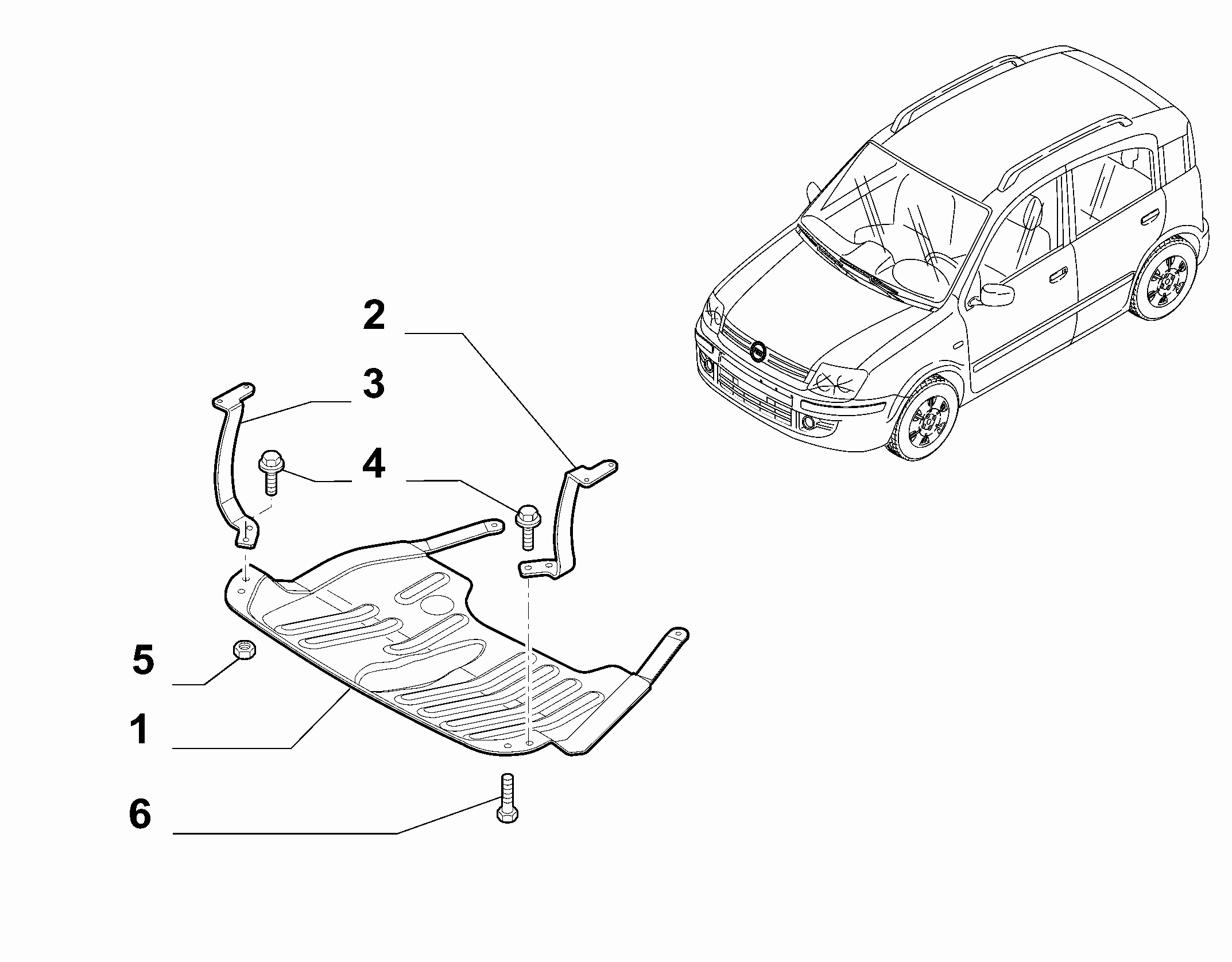 38115-010 ENGINE UNDERSIDE GUARD