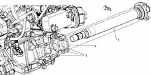 27402-010 ПОЛУОСИ ДИФФЕРЕНЦИАЛА 