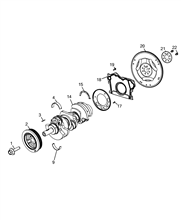 10103-010 ENGINE SHAFT AND HALF BEARING