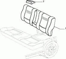 70615/01 REAR SEAT LINING