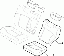 70615/04 REAR SEAT LINING