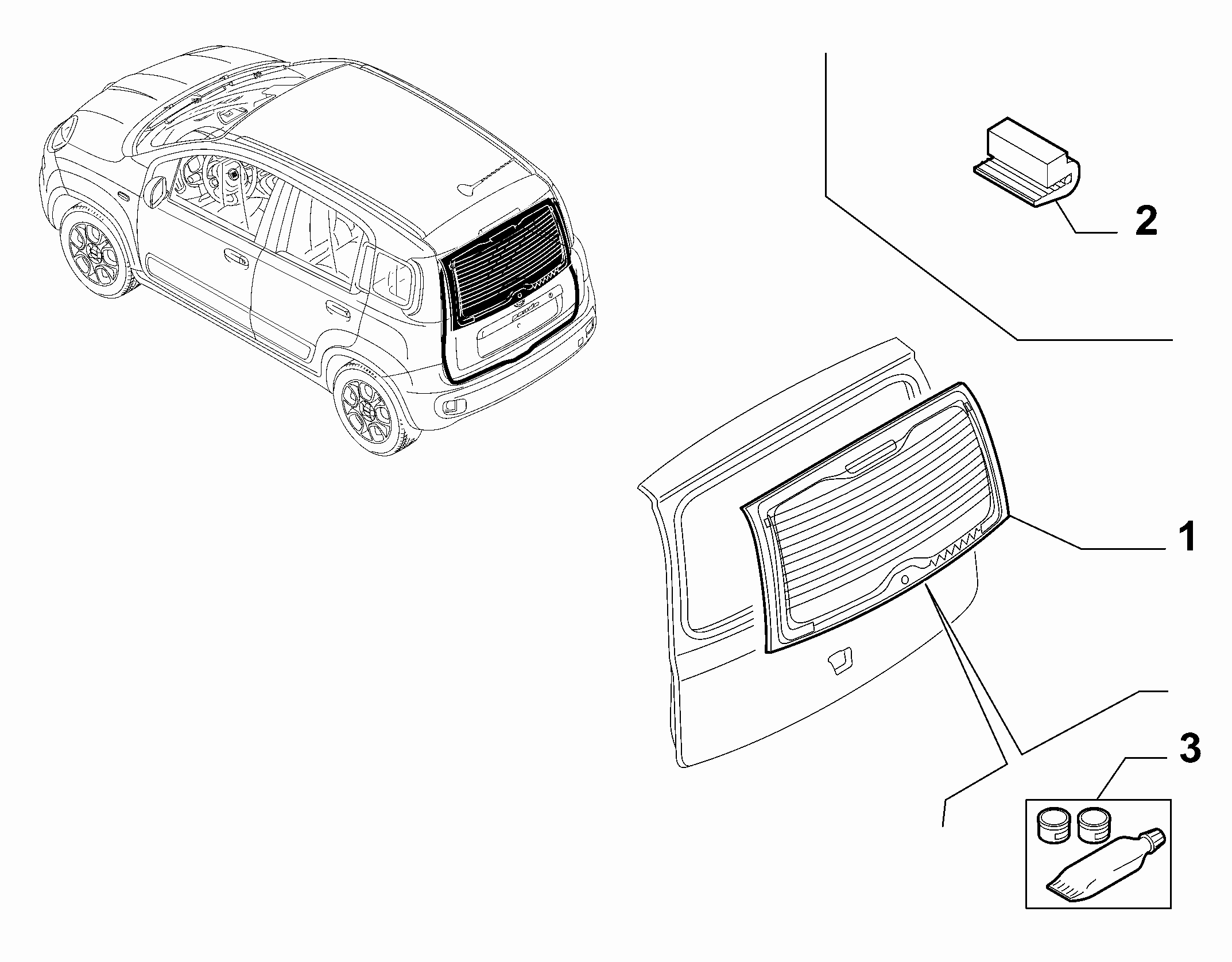 70148-040 REAR WIPER