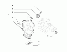10226-015 ENGINE PUMP SUPPORTS
