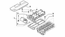 10101-030 CYLINDER HEAD AND GASKET COVERS