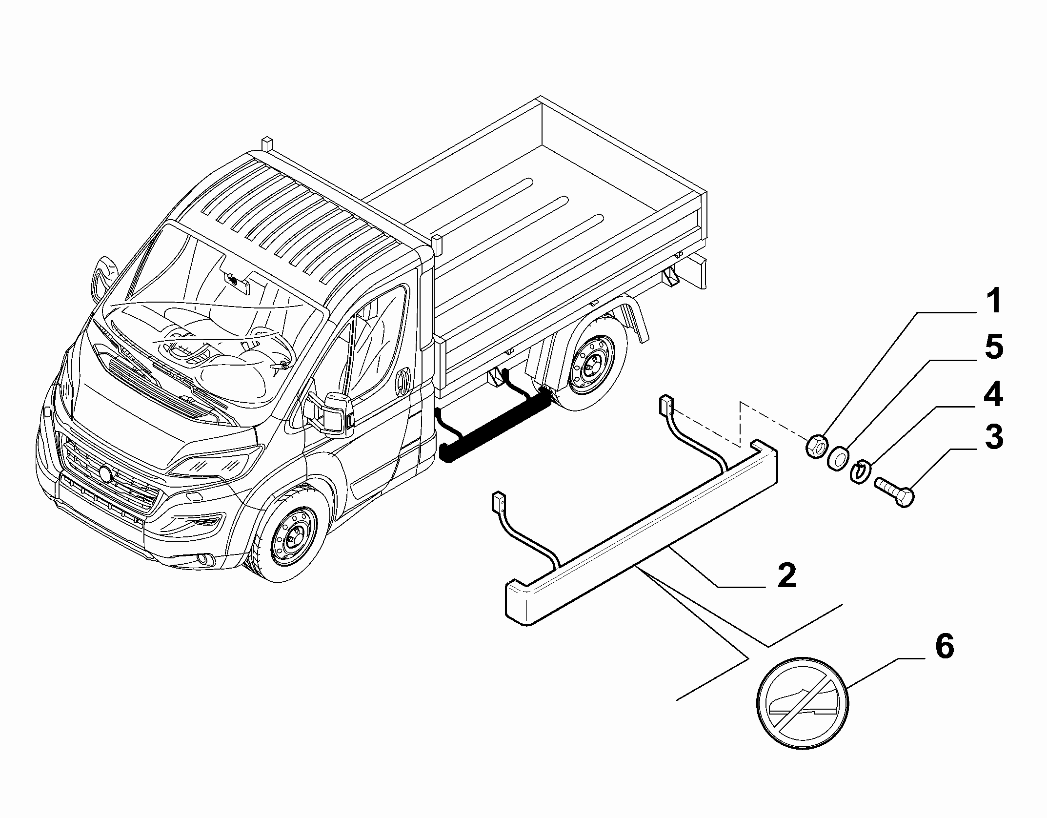 70021-040 CYCLIST PROTECTION FOR COMMERCIAL VEHICLES