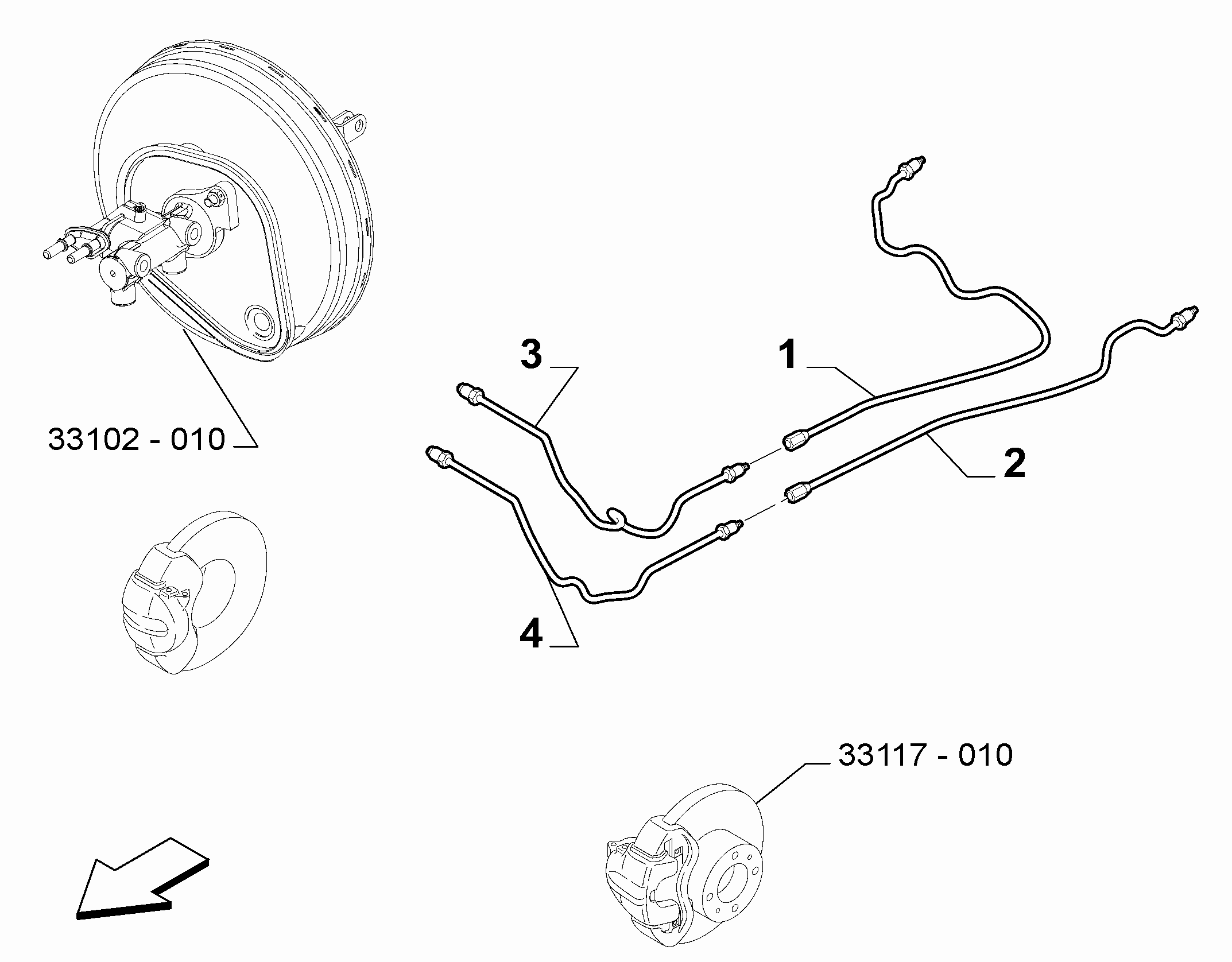 33102-050 CENTRAL PIPING