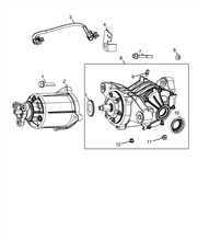 27404-010 4X4 REAR AXLES