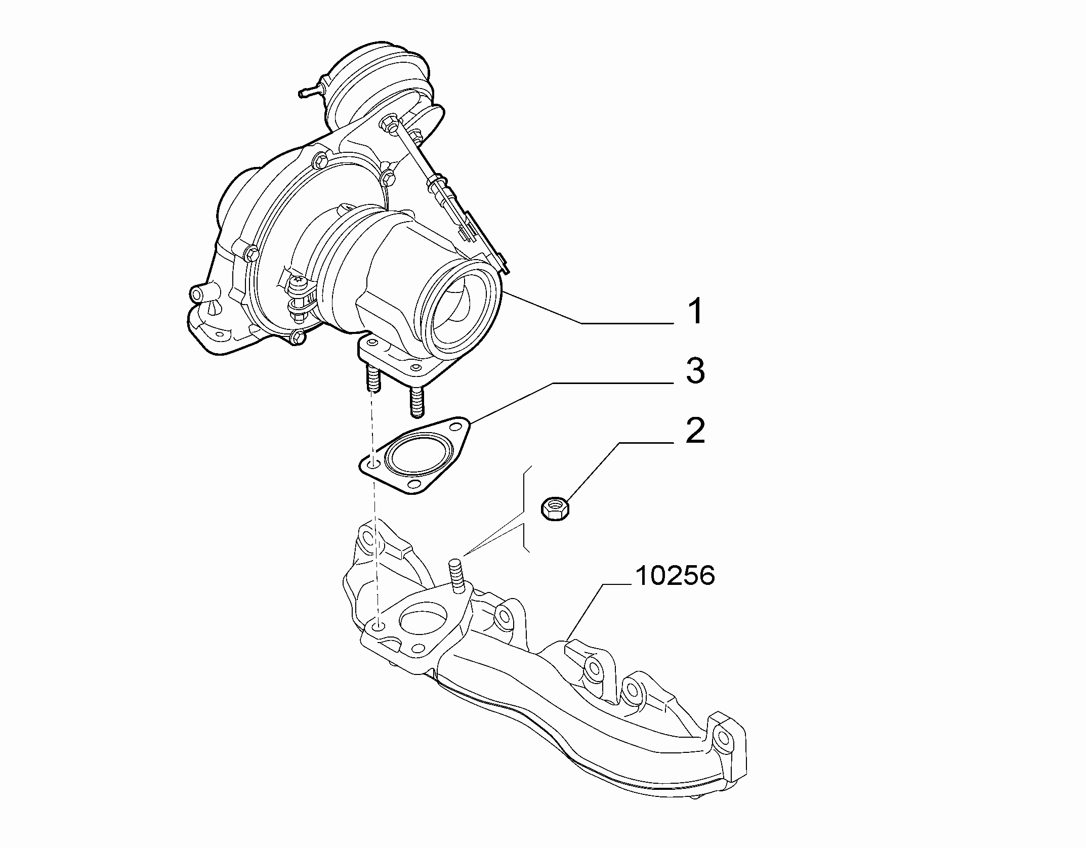 10252-010 TURBOCOMPRESSOR AND PRECATALYSER