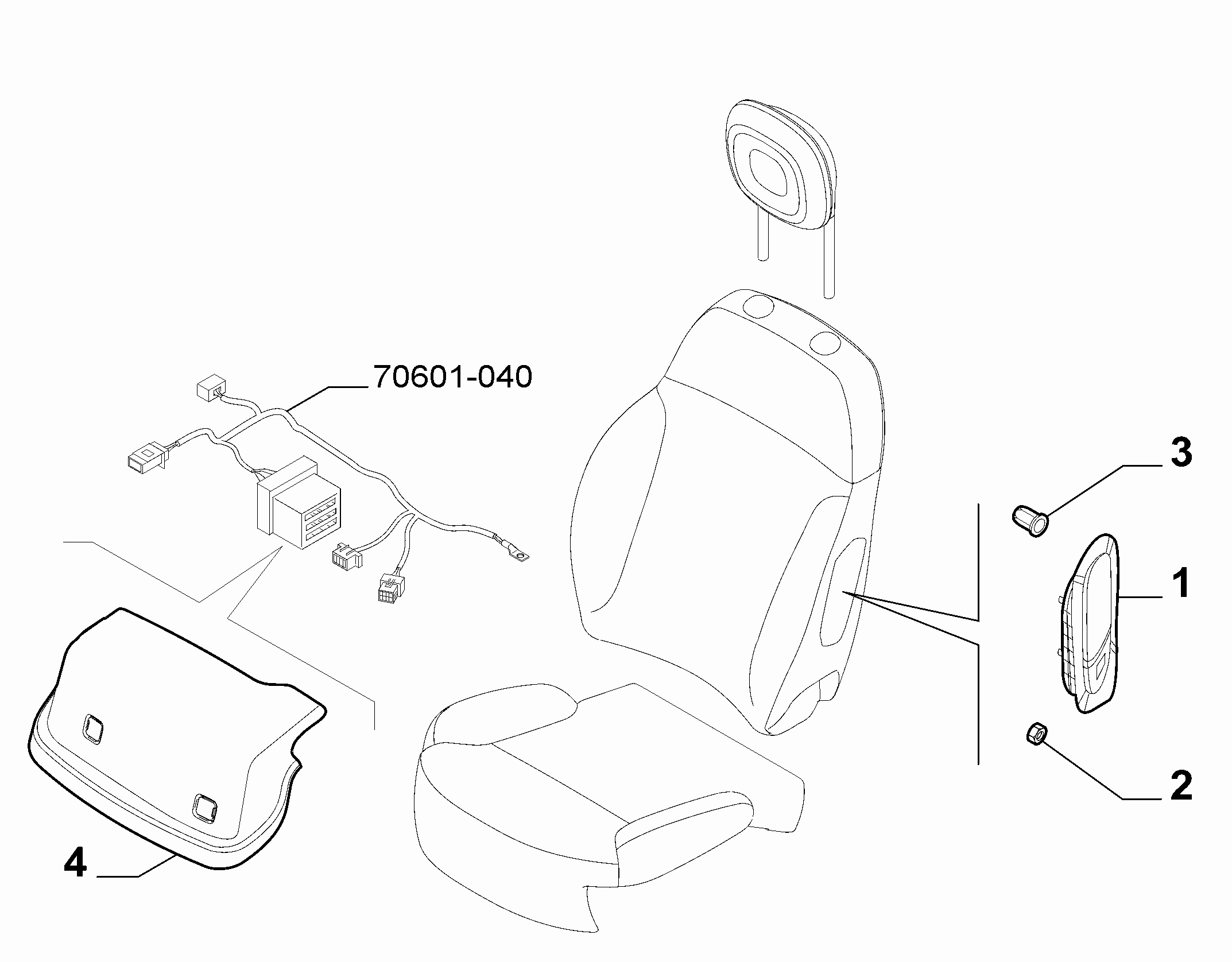 55508-040 FRONT SIDE BAG