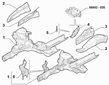 70002-020 FRONT STRUT