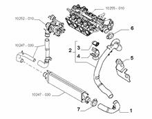 10247-020 COOLER PIPING SUCTION DUCT