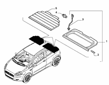 70523-070 PARCEL SHELF