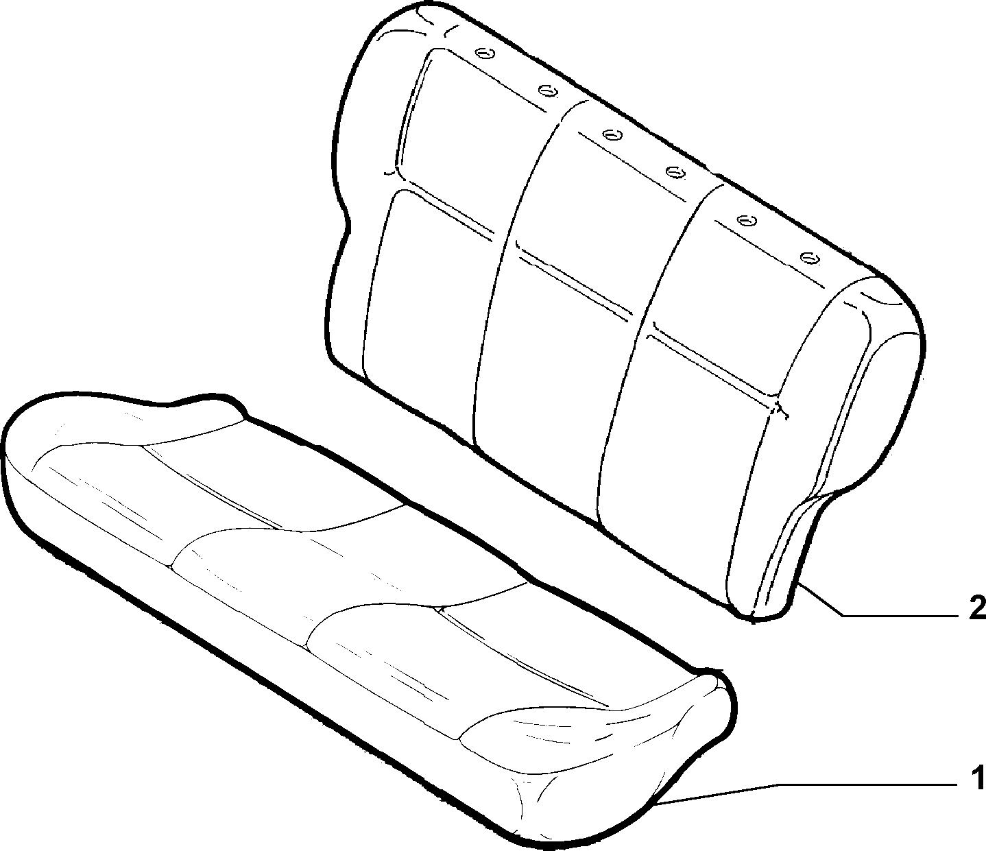 70615/02 REAR SEAT LINING