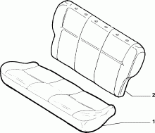 70615/02 REAR SEAT LINING
