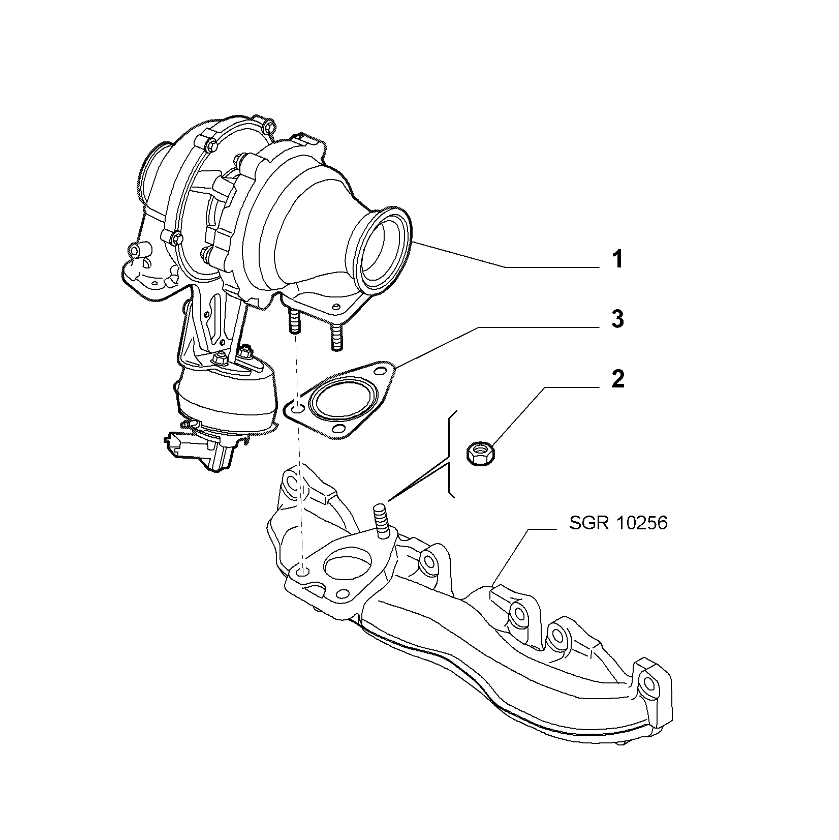 10252-010 TURBOCOMPRESSOR AND PRECATALYSER