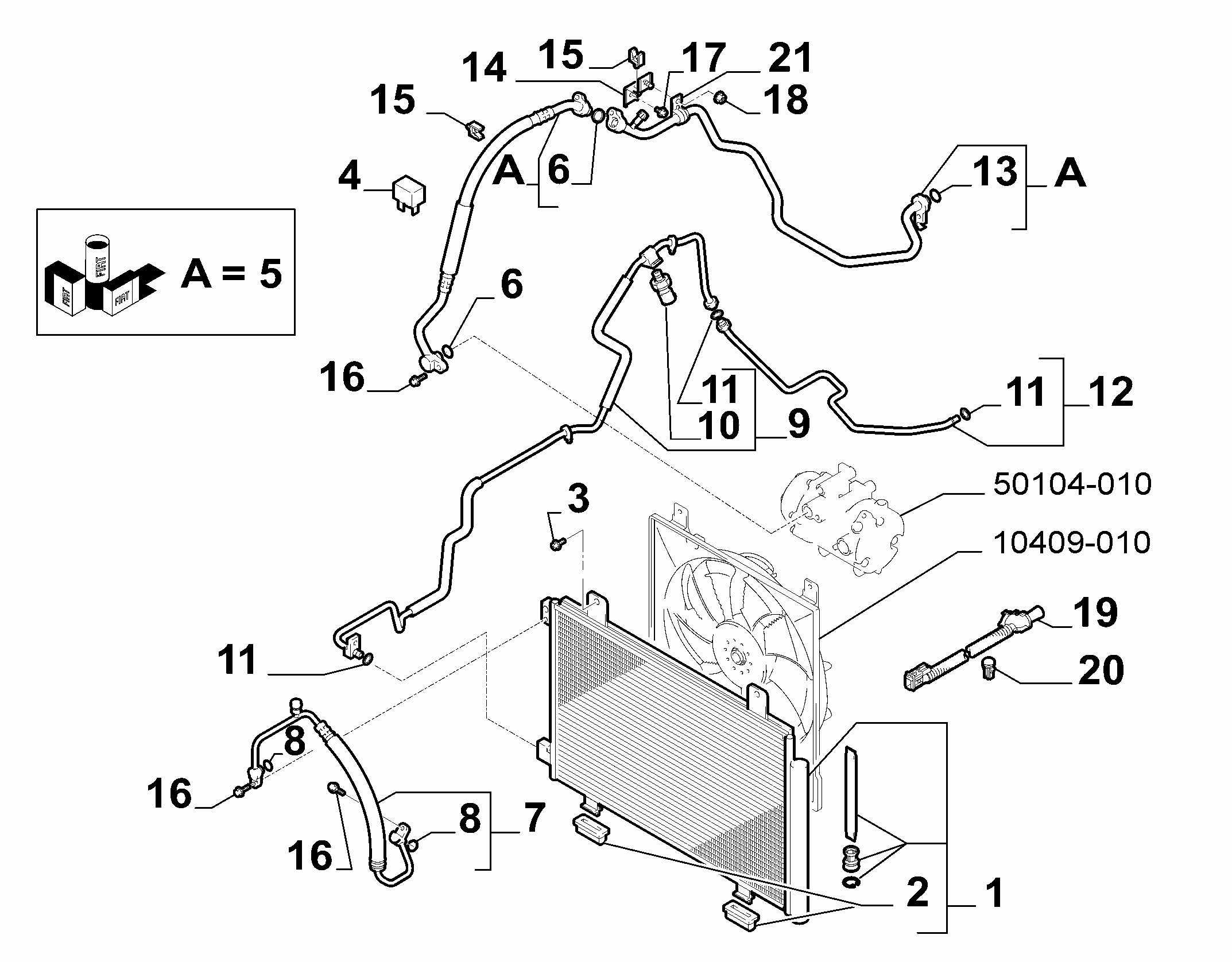50101-050 FLUID PIPING