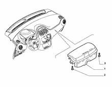 55508-020 PASSENGER AIRBAG