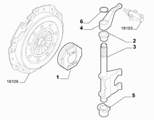 21219-030 MANUAL CLUTCH RELEASE