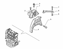 10002-020 GEARBOX INLET SCREW ANCHOR SUSPENSION