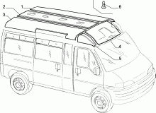 70524/04 ОТДЕЛКА САЛОНА (ВНУТРЕННИЕ ПАНЕЛИ)