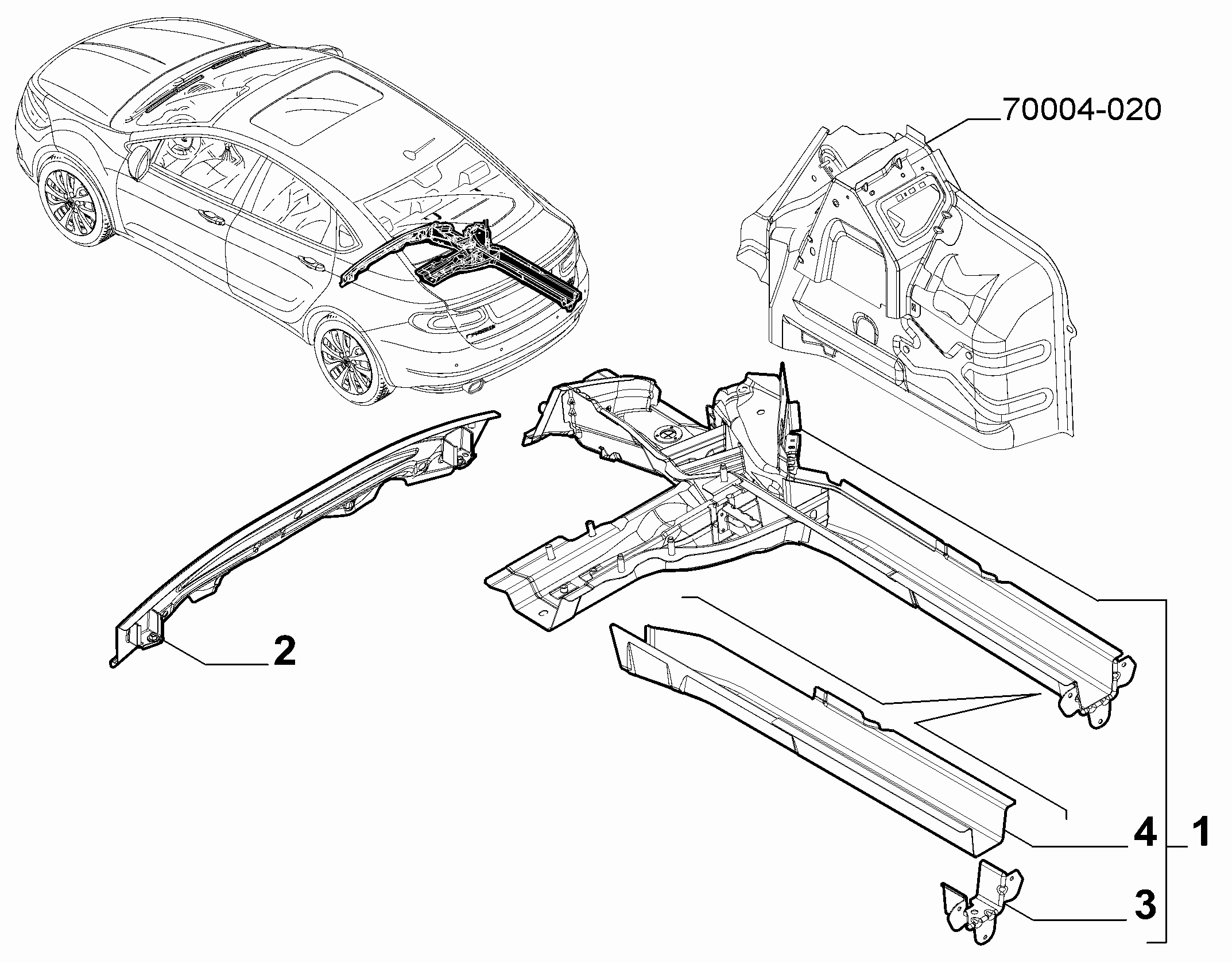 70006-040 SIDE MEMBER