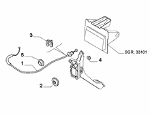 10222-020 FLEXIBLE ACCELERATOR COMMAND