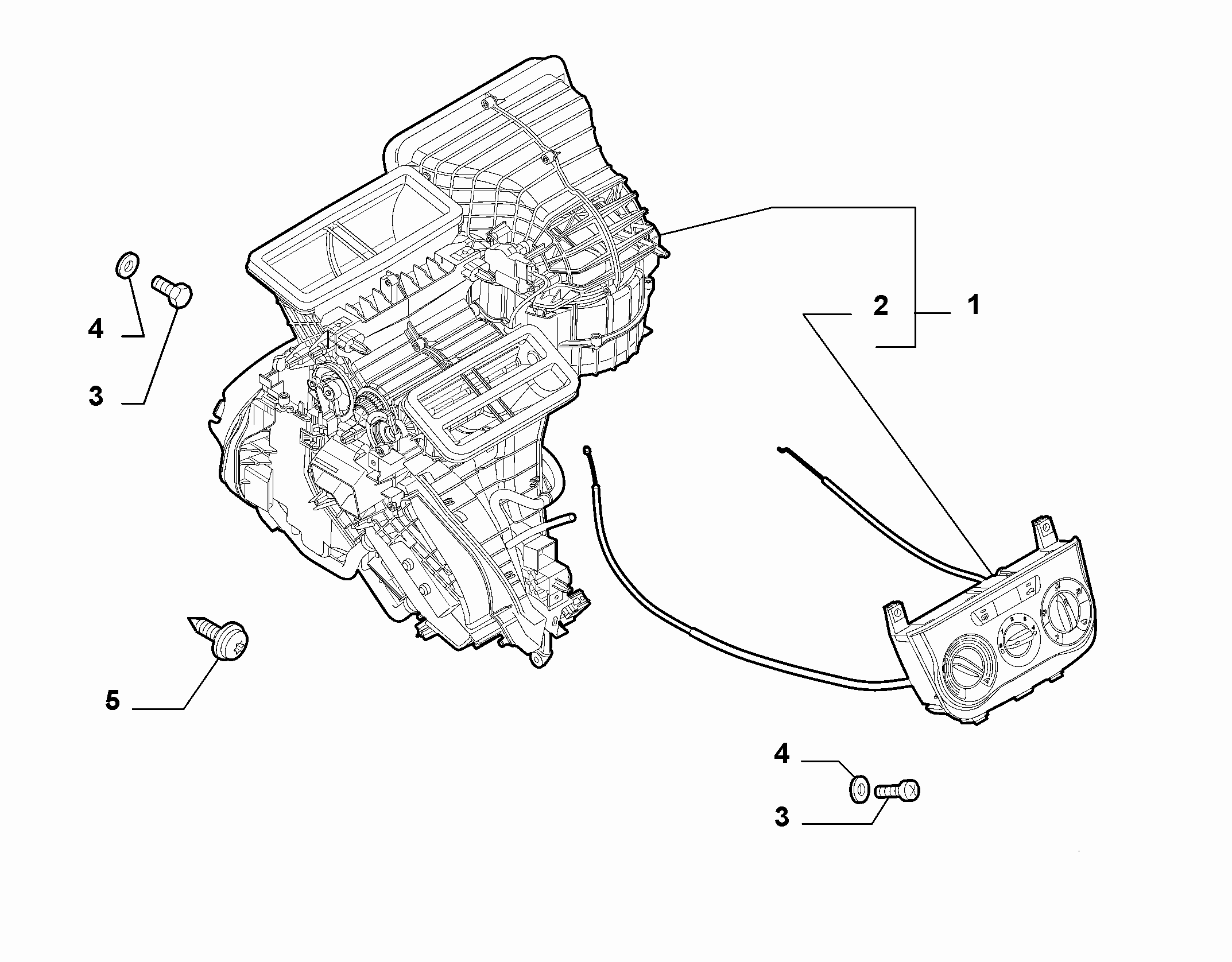 50101-010 HEATER/AIR CON