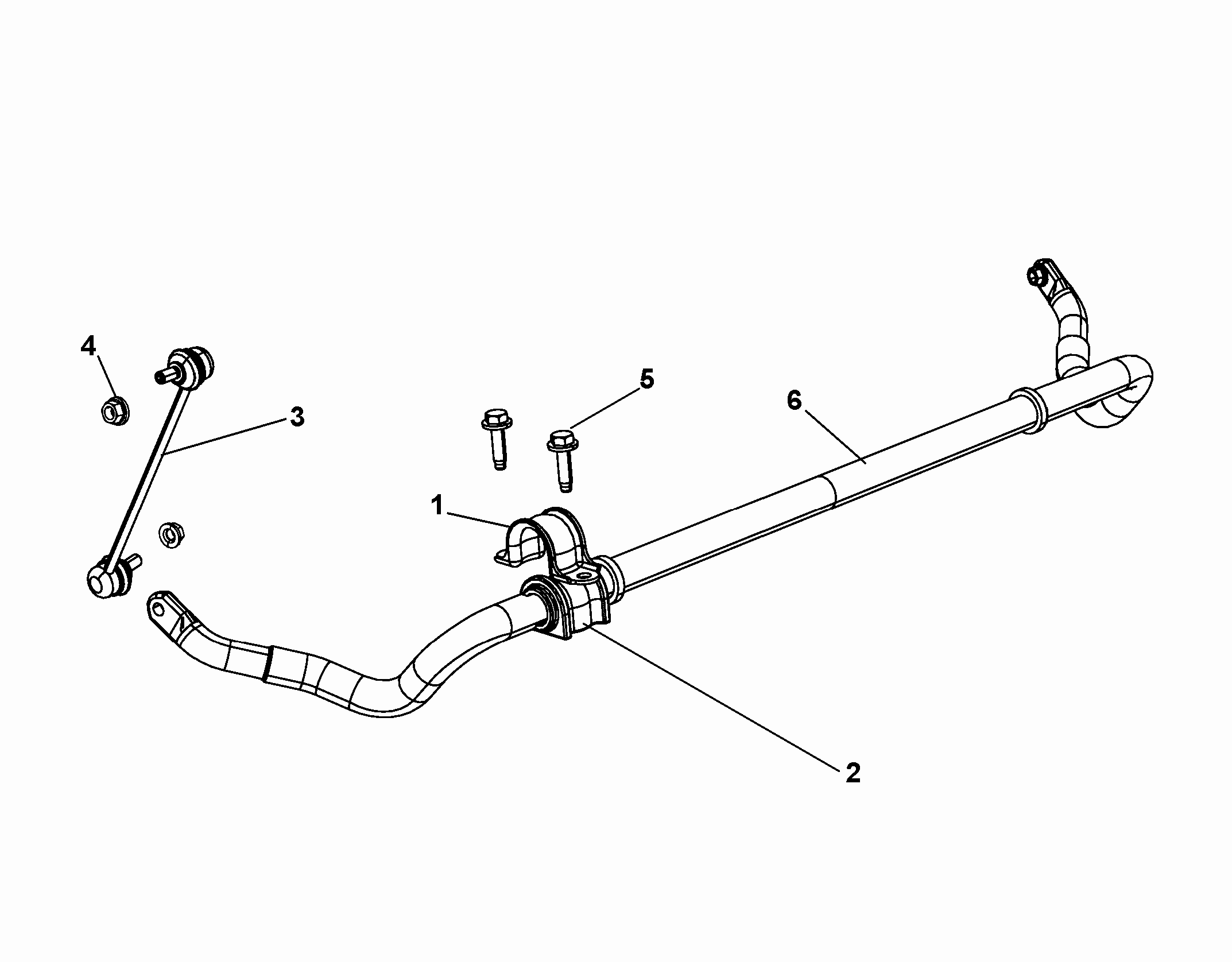 44301-030 CROSS ARM AND TORSION BAR