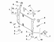 10401-010 RADIATOR