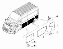 70524-010 REAR SIDE COVERING