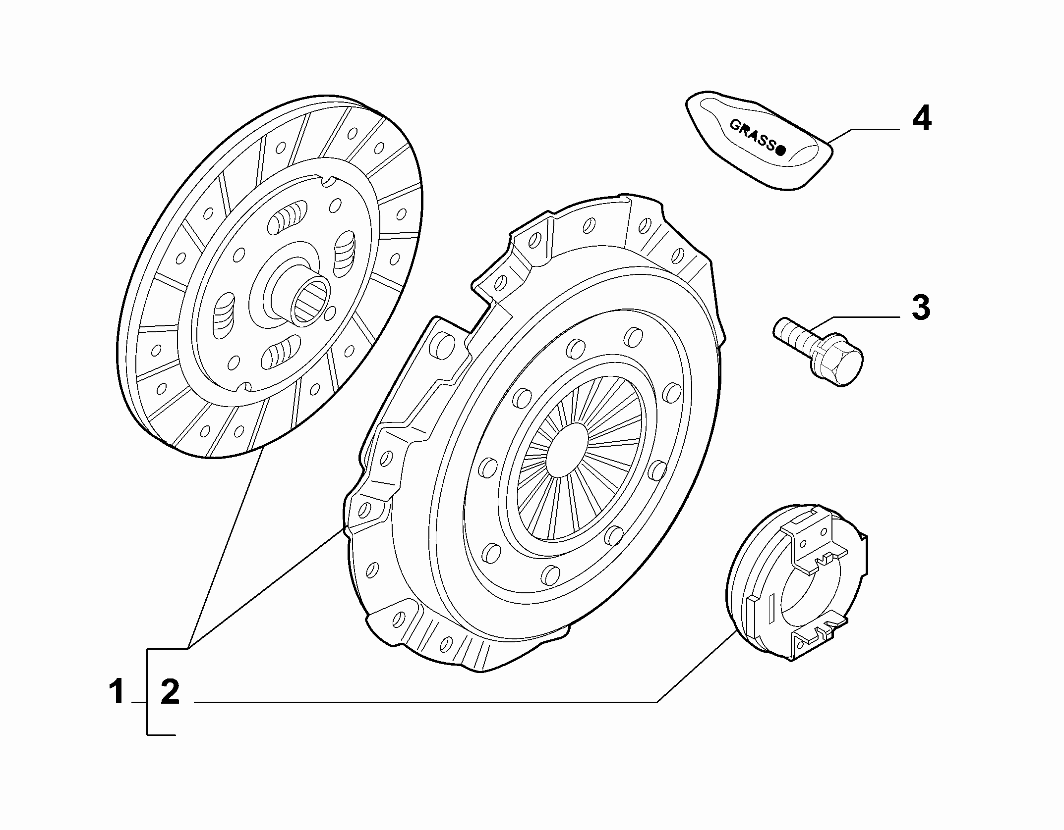 18109-010 CLUTCH KIT