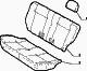 70615/01 REAR SEAT LINING