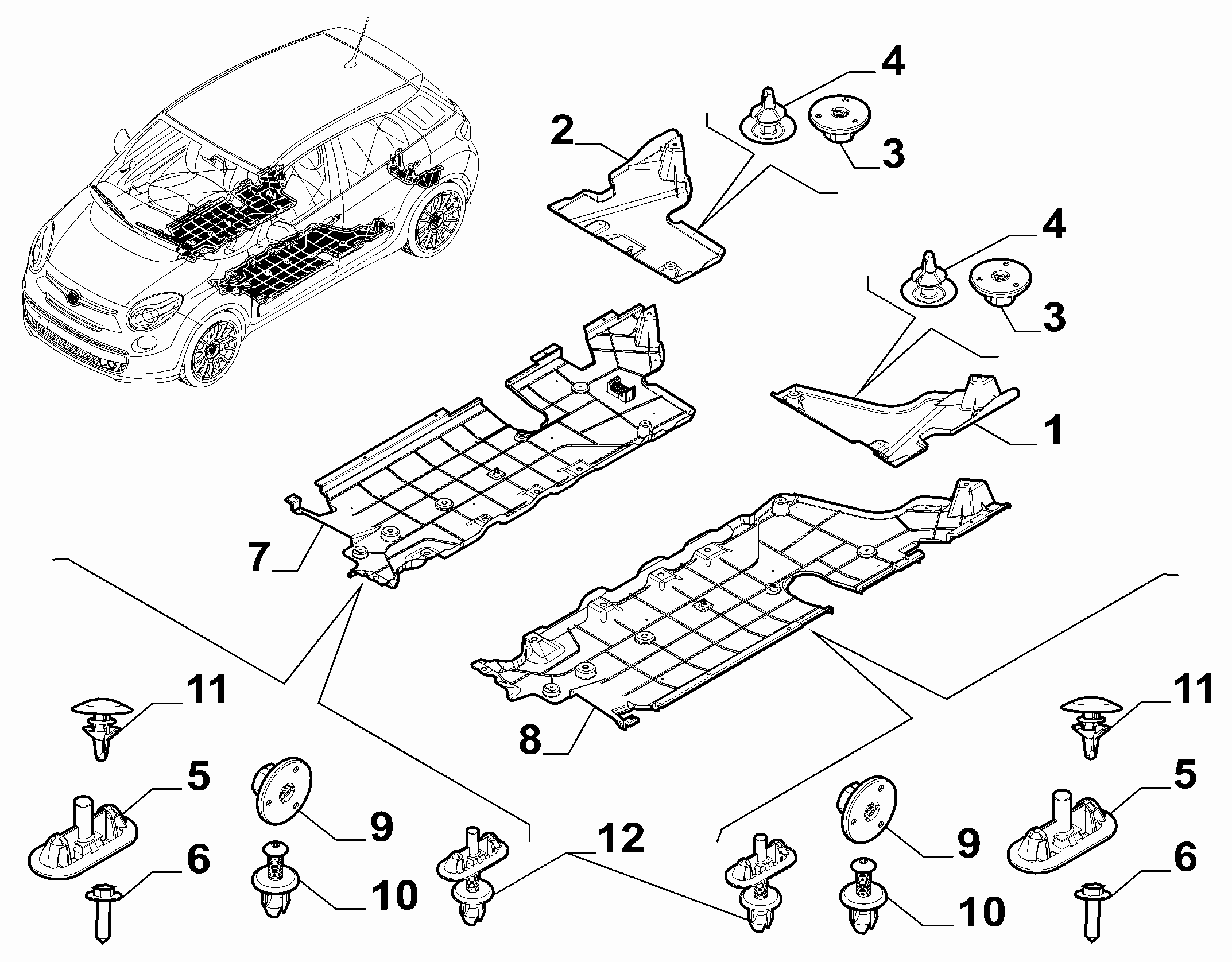 70723-020 AERODYNAMIC GUARDS