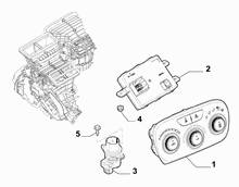 50101-020 HEATER/AIR CON