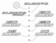 70715-010 ОБОЗНАЧЕНИЯ МОДЕЛИ 