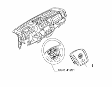55508-010 DRIVERS AIRBAG