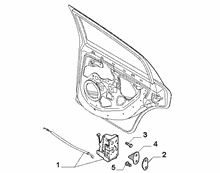 70136-050 REAR DOOR LOCK
