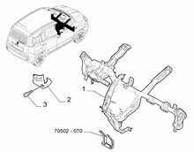 70002-050 DASHBOARD CROSSRAIL