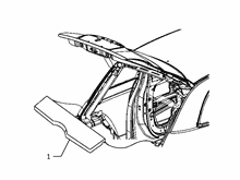 70523-070 PARCEL SHELF