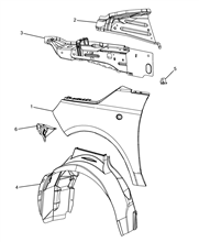 70018-010 FRONT MUDGUARD