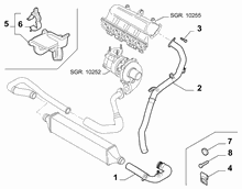 10247-020 COOLER PIPING SUCTION DUCT