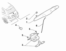 70148-020 BONNET LOCK