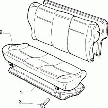 70613/04 REAR SEAT