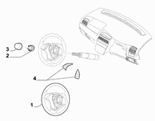 41201-010 STEERING WHEEL