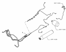 10201-030 ENGINE WELL FUEL PIPES