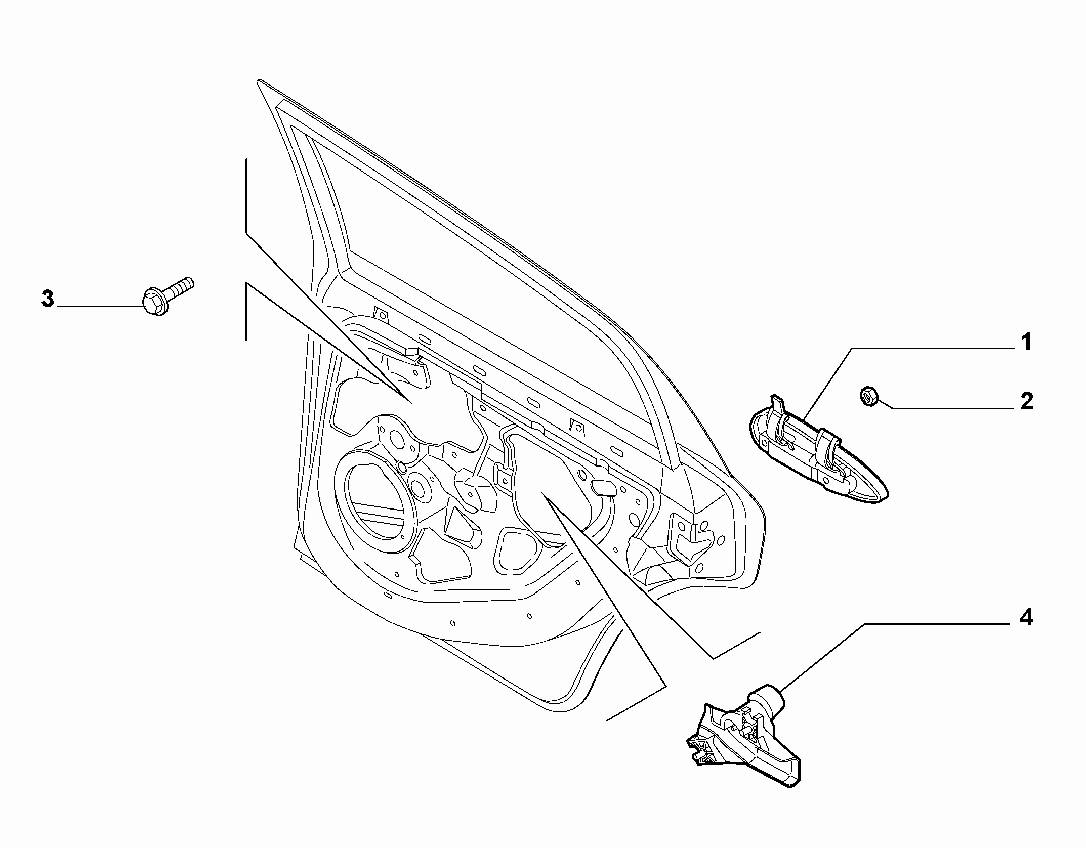 70136-060 FRONT DOOR HANDLE