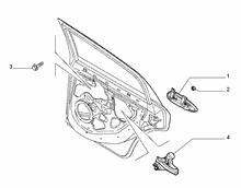 70136-060 FRONT DOOR HANDLE
